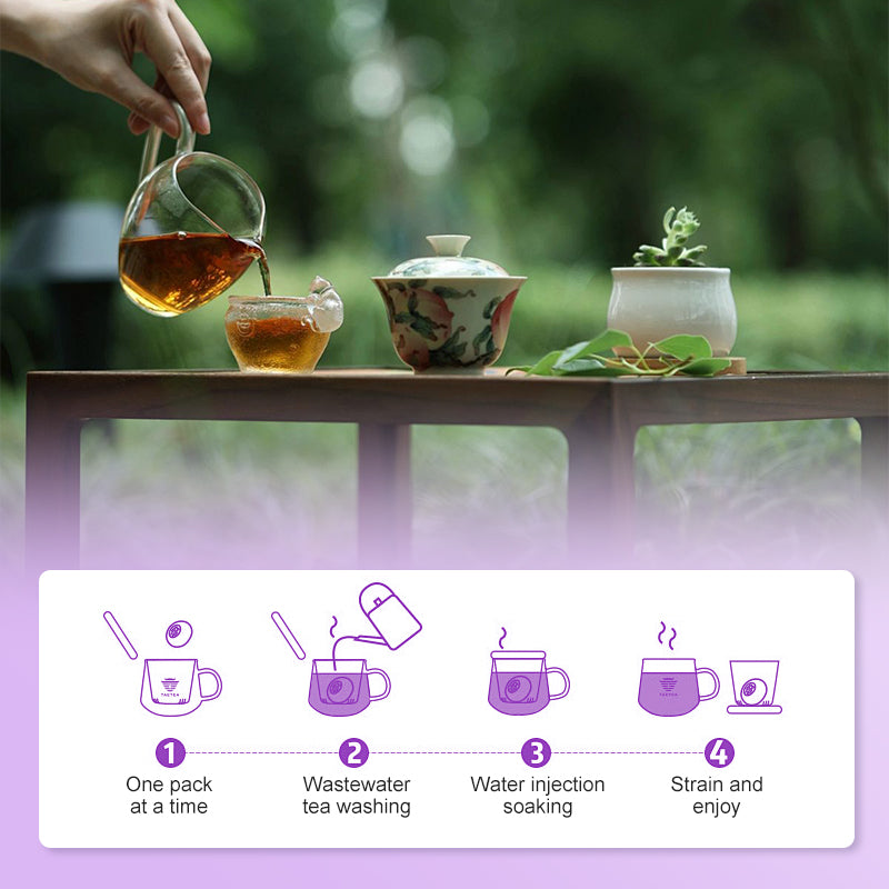 【✨Recharge Your Vitality】💎 Insideefy Five Treasure Tea丨Chinese Herbal Formula(Maintain Kidneys, Regulate qi and blood, Replenish Energy&Promote the body to filter toxins)