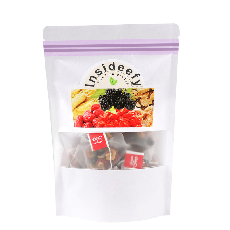 【✨Recharge Your Vitality】💎 Insideefy Five Treasure Tea丨Chinese Herbal Formula(Maintain Kidneys, Regulate qi and blood, Replenish Energy&Promote the body to filter toxins)