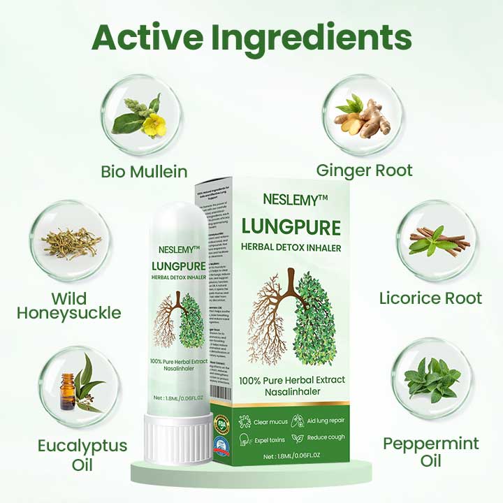 NESLEMY™ LungPure Herbal Detox Inhaler