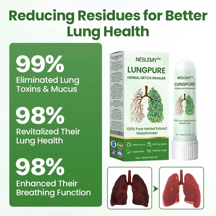 NESLEMY™ LungPure Herbal Detox Inhaler
