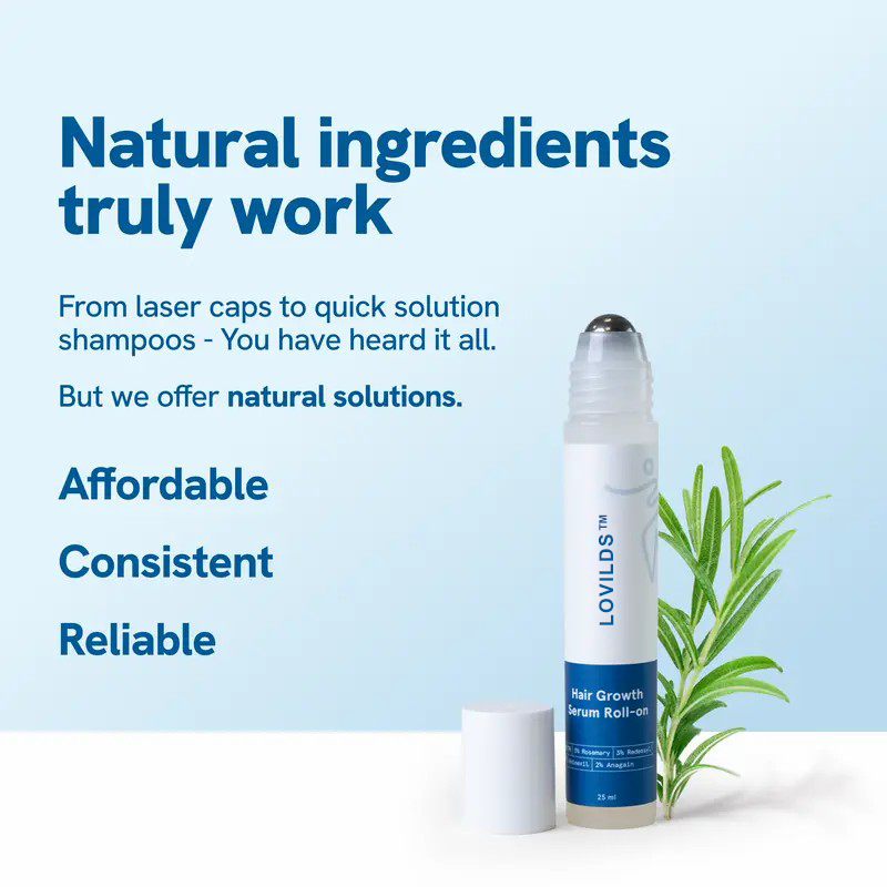 ⚡ 24-Hour Special: Buy 1 Get 1 FREE Hair Regrowth Roll-On - Clinically Proven for 4-Week Results