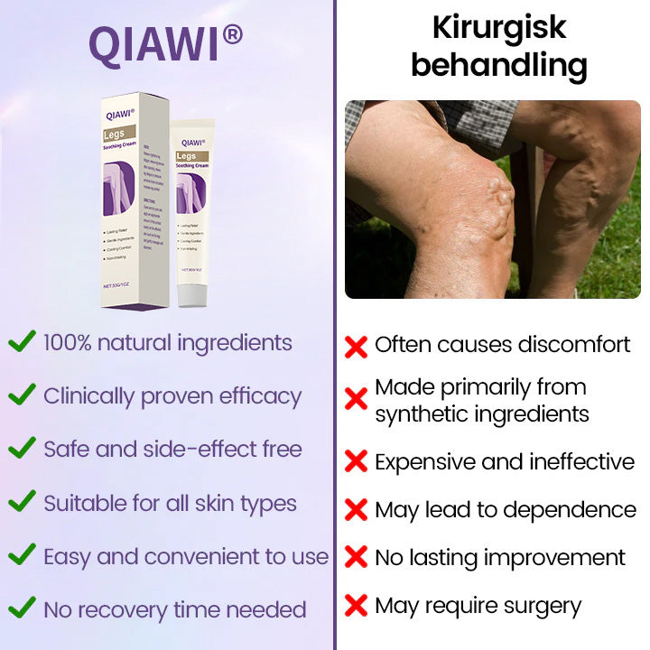 ⚡Last 3 hours 66% off⏰QIAWI® Legs Soothing Cream