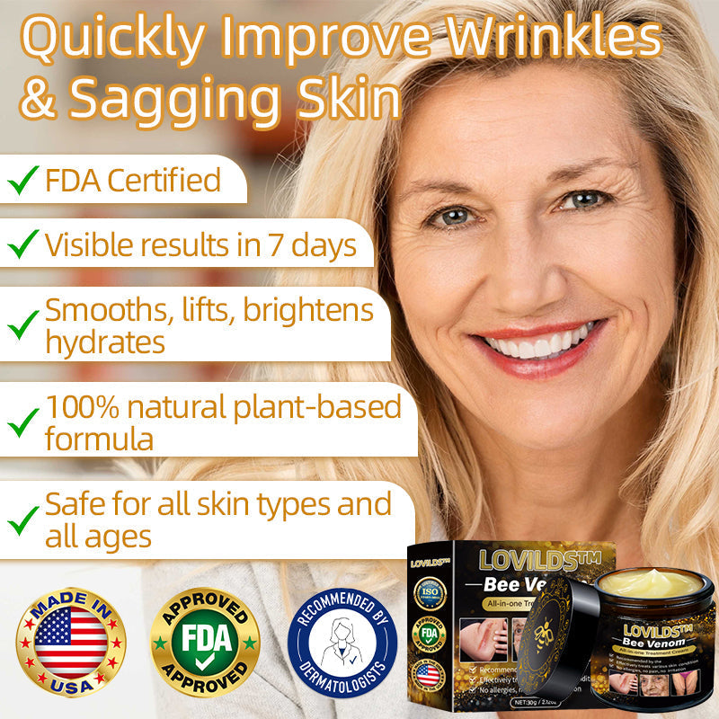 LOVILDS™ Bee Venom Cream — Trusted by Millions for Healthy, Glowing Skin