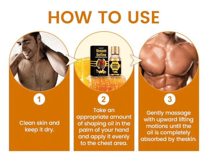 LOVILDS™ VenomDefine Bee Venom Gynecomastia Oil