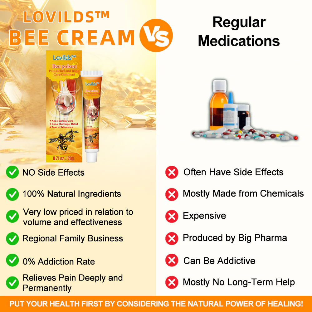 Bee poison Pain Relief and Bone Care Ointment