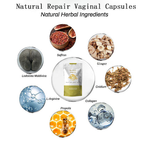 🔥HZA™ Instant Itching Stopper & Detox and Slimming & Firming Repair & Pink and Tender Natural Capsules