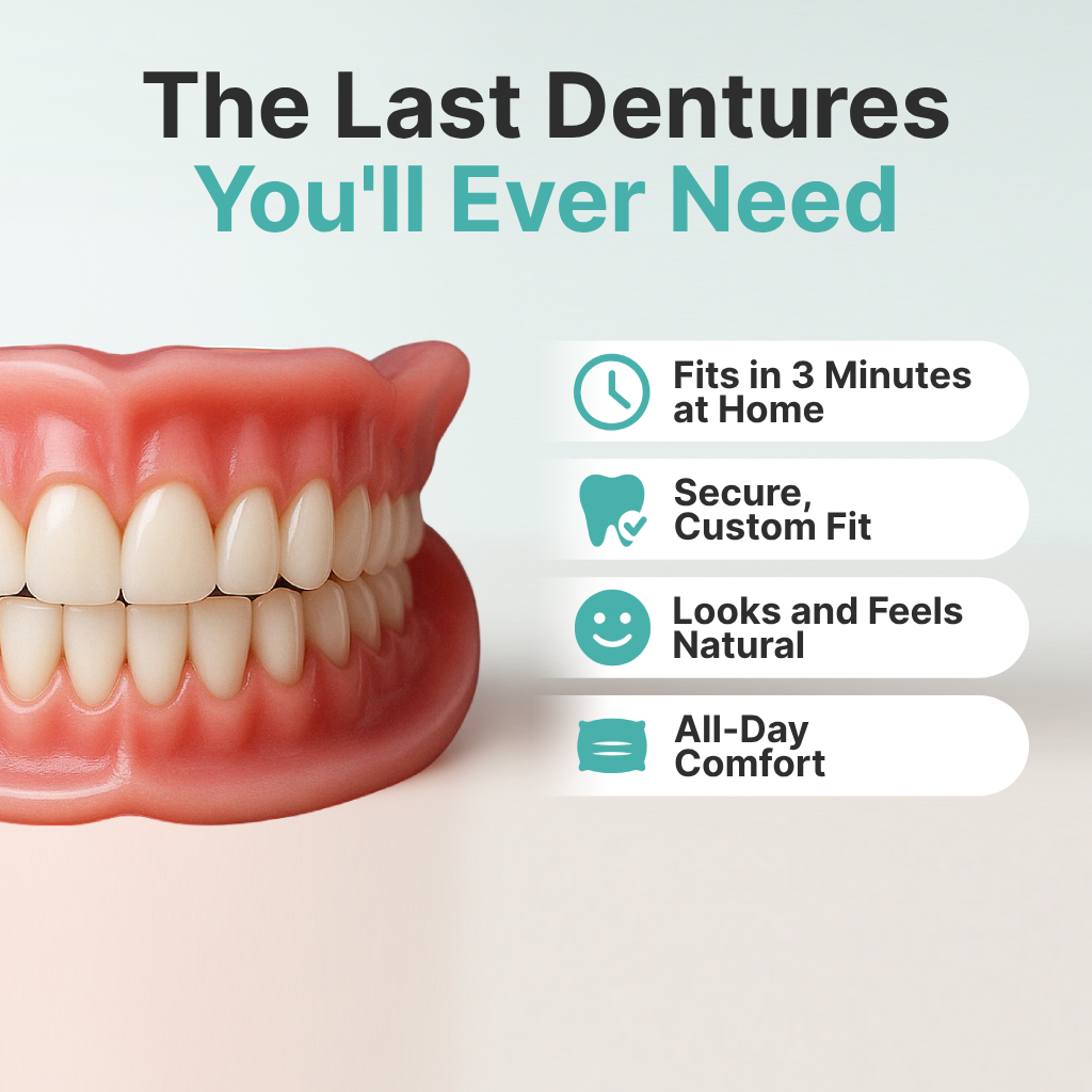 Medazy PrecisionFit Dentures ✨ – Custom Comfort, Natural Bite & Perfect Smile! 🦷