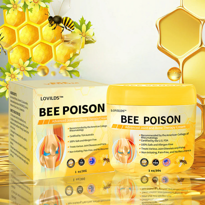 🐝🐝𝐋𝐎𝐕𝐈𝐋𝐃𝐒™ 𝐁𝐞𝐞 Poison 𝐀𝐝𝐯𝐚𝐧𝐜𝐞𝐝 𝐉𝐨𝐢𝐧𝐭 𝐚𝐧𝐝 𝐁𝐨𝐧𝐞 𝐓𝐡𝐞𝐫𝐚𝐩𝐲 𝐂𝐫𝐞𝐚𝐦 (𝐍𝐞𝐰 𝐙𝐞𝐚𝐥𝐚𝐧𝐝 𝐁𝐞𝐞 𝐄𝐱𝐭𝐫𝐚𝐜𝐭 - 𝐒𝐩𝐞𝐜𝐢𝐚𝐥𝐢𝐳𝐞𝐬 𝐢𝐧 𝐎𝐫𝐭𝐡𝐨𝐩𝐞𝐝𝐢𝐜 𝐃𝐢𝐬𝐞𝐚𝐬𝐞𝐬 𝐚𝐧𝐝 𝐀𝐫𝐭𝐡𝐫𝐢𝐭𝐢𝐬 𝐏𝐚𝐢𝐧)