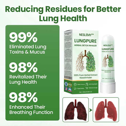 NESLEMY™  LungPure Herbal Detox Inhaler