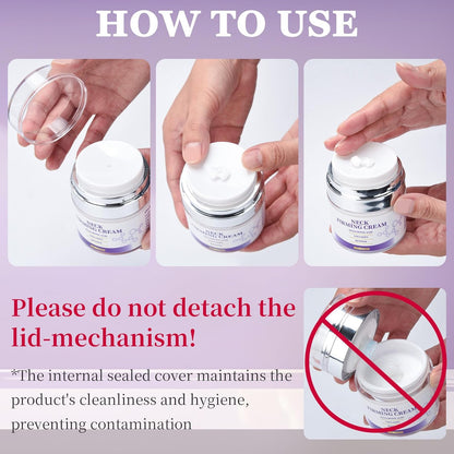 LOVILDS™Premium Neck Firming Cream - Retinol & Collagen Treatment for Wrinkles, Sagging Skin & Double Chin Reduction (50ml)