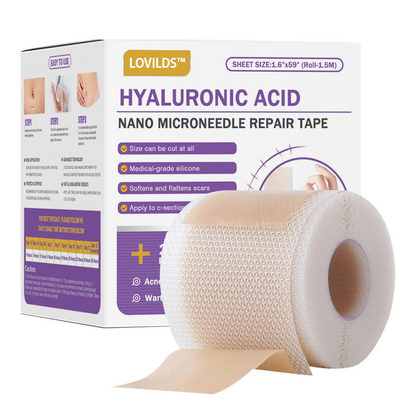 ✅Official Store |LOVILDS® Hyaluronic Acid Nano Microneedle Repair Tape🏉❤️